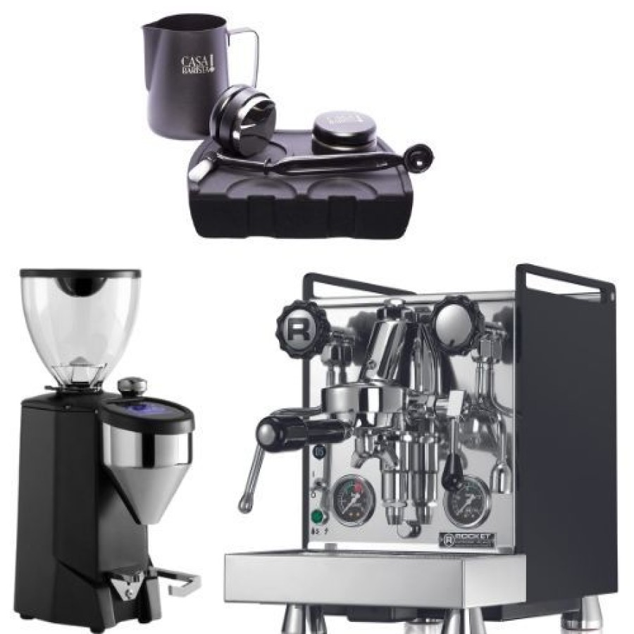 Espressomachines Casa Barista | Set Rocket Mozzafiato R & Fausto