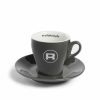 Accessoires Casa Barista Cappuccinokopjes | Rocket People Kopjes Flatwhite Grijs (6St)