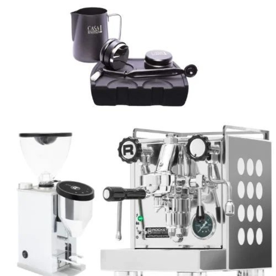 Espressomachines Casa Barista | Set Rocket Appartamento & Faustino