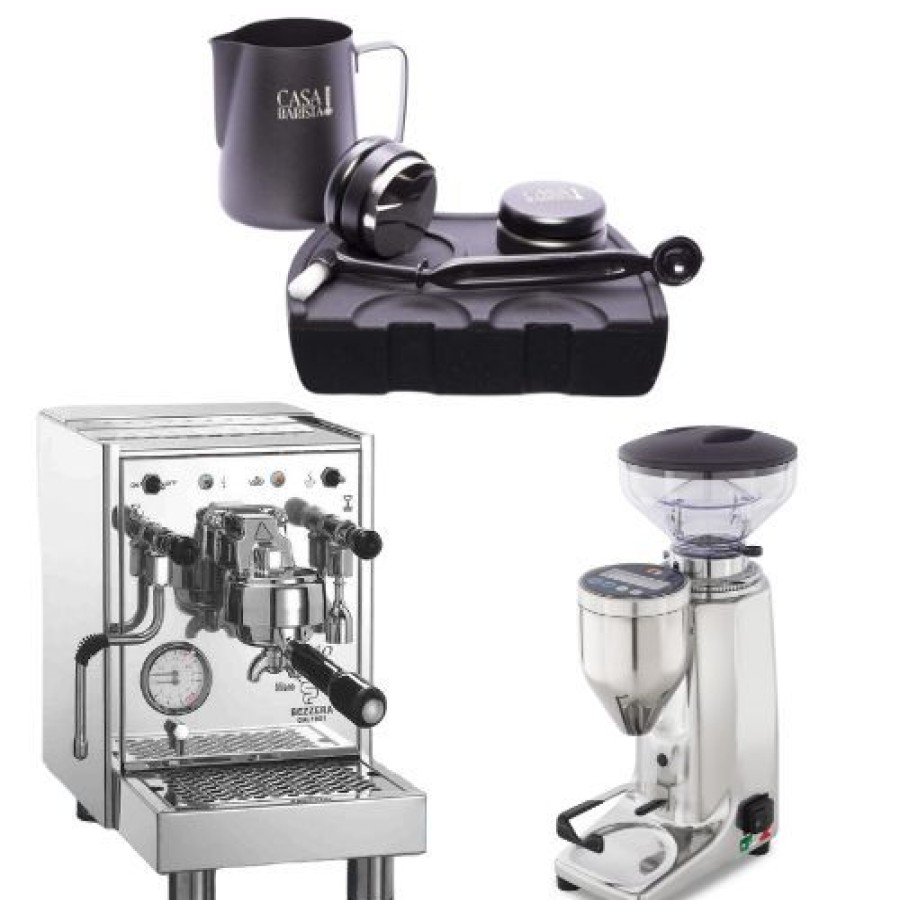 Espressomachines Casa Barista | Set Bezzera Bz-10 & Quamar Q50E